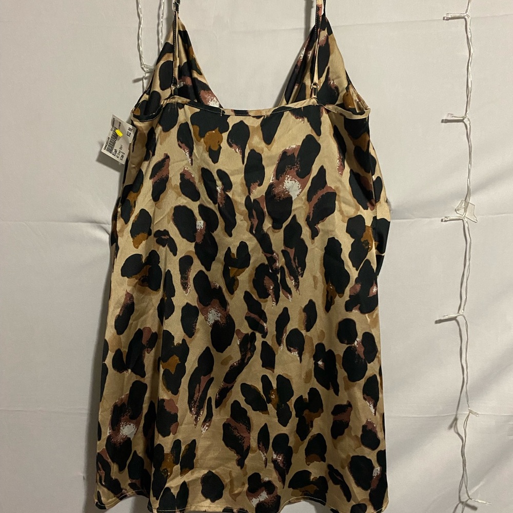 Blush Animal Print Mini Dress - Picture 5 of 5